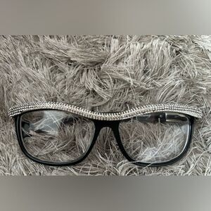 Anna Karin karlsson glasses crystal frames kiki on the string accessory eyewear